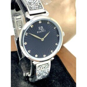 Roberto Bianci Women's Watch RB0202 Brillare Quartz Blue Dial Silver Steel 33mm